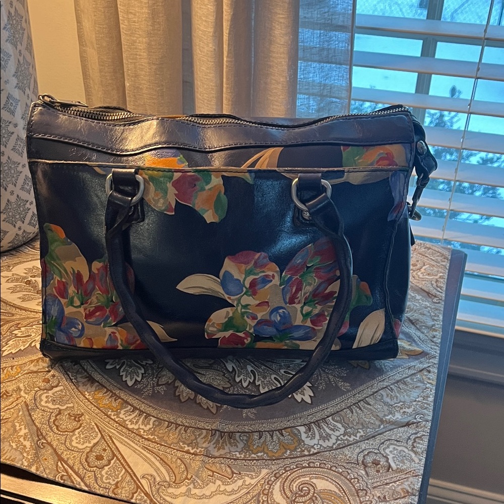 Patricia Nash Multicolor Floral Shoulder Bag